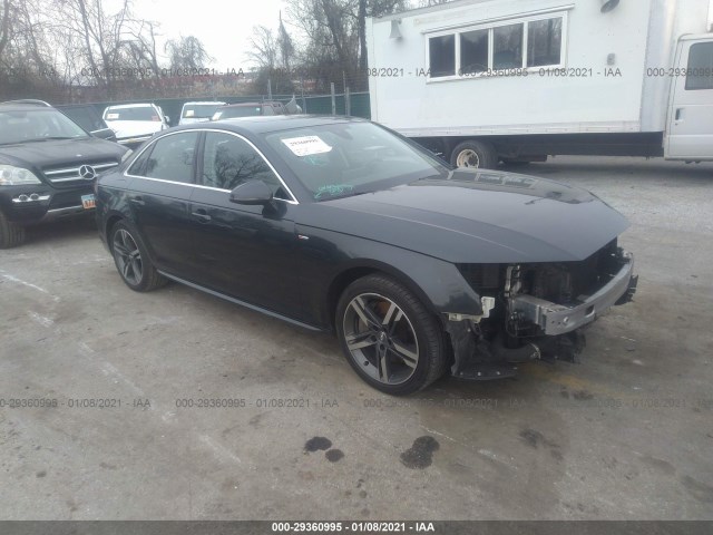 audi a4 2017 waulnaf49hn046145