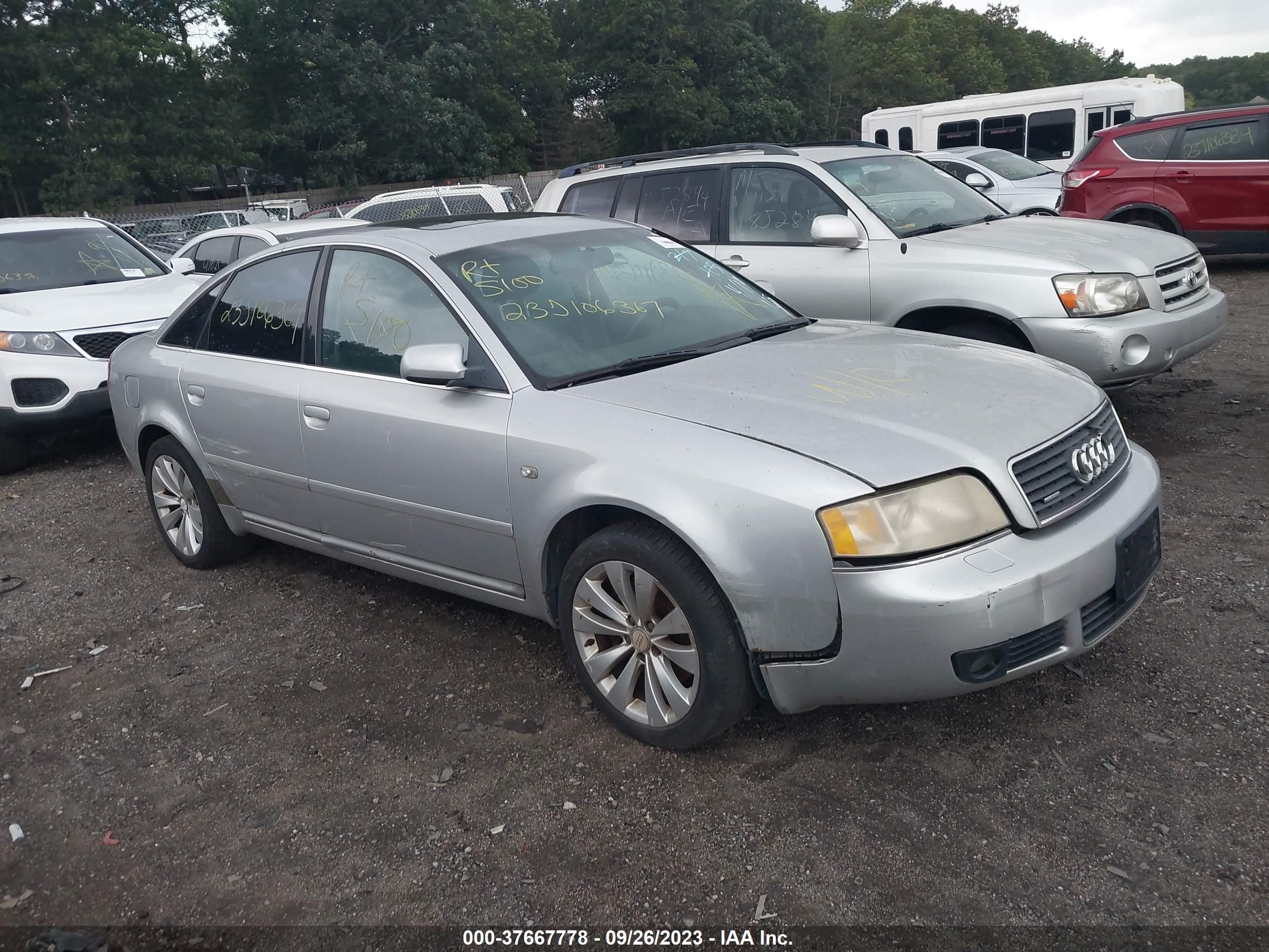 audi a6 2002 wault64b42n098956