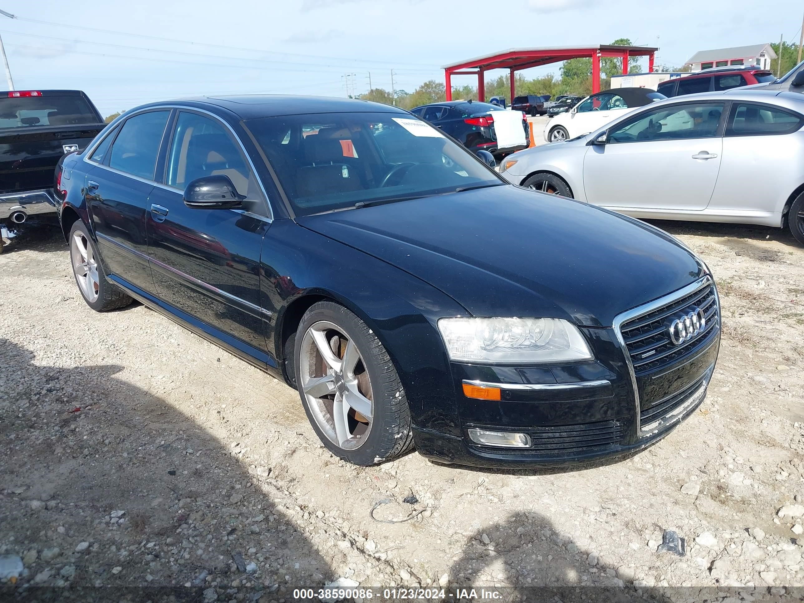 audi a8 2008 waulv94e28n013756