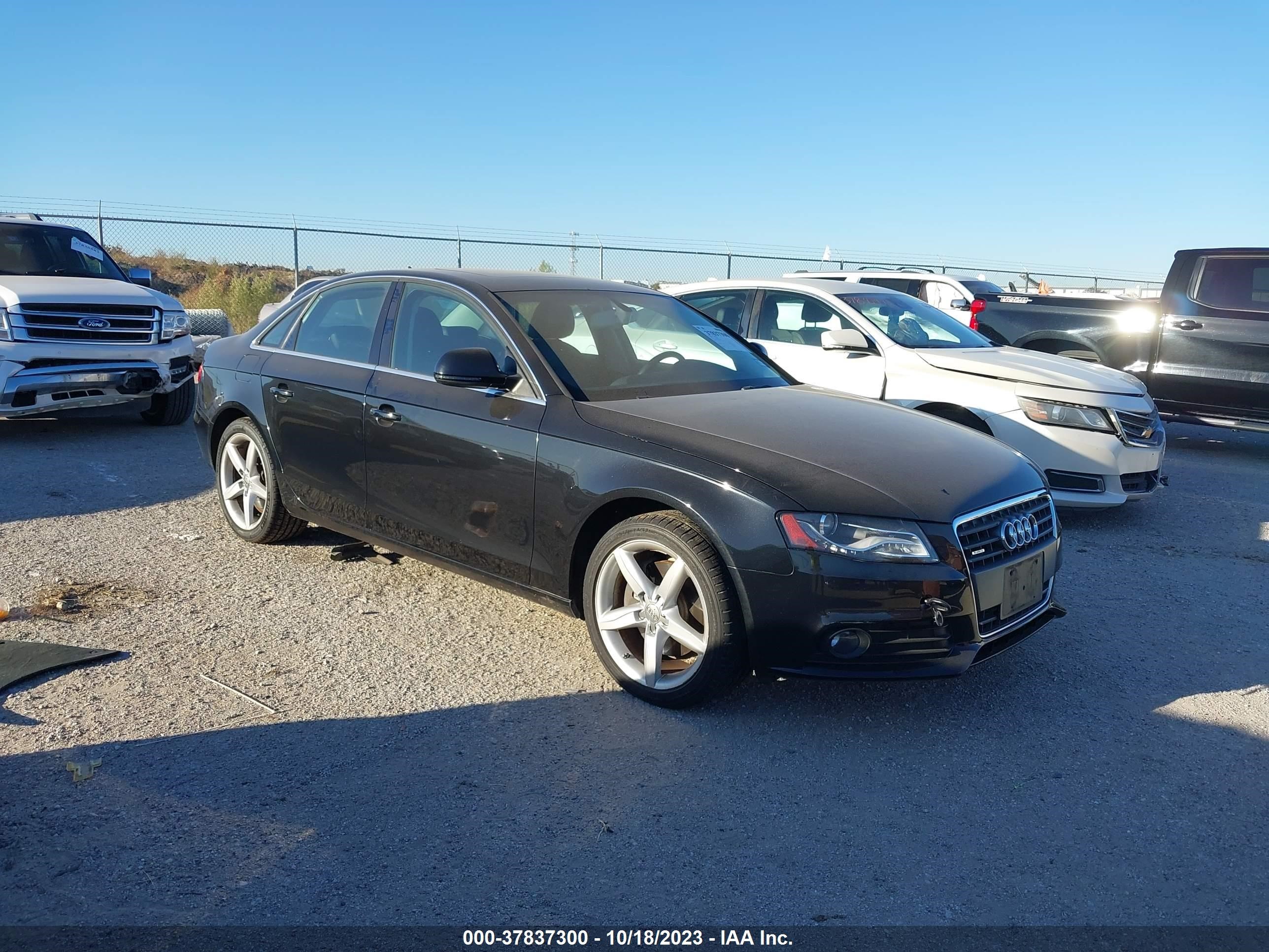 audi a4 2009 waumf78k29n051088