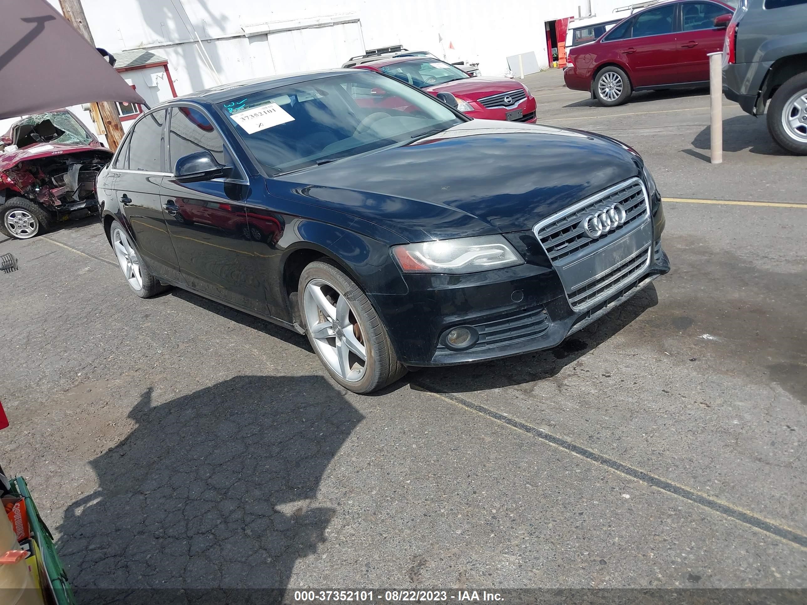 audi a4 2009 waumf78kx9n038377