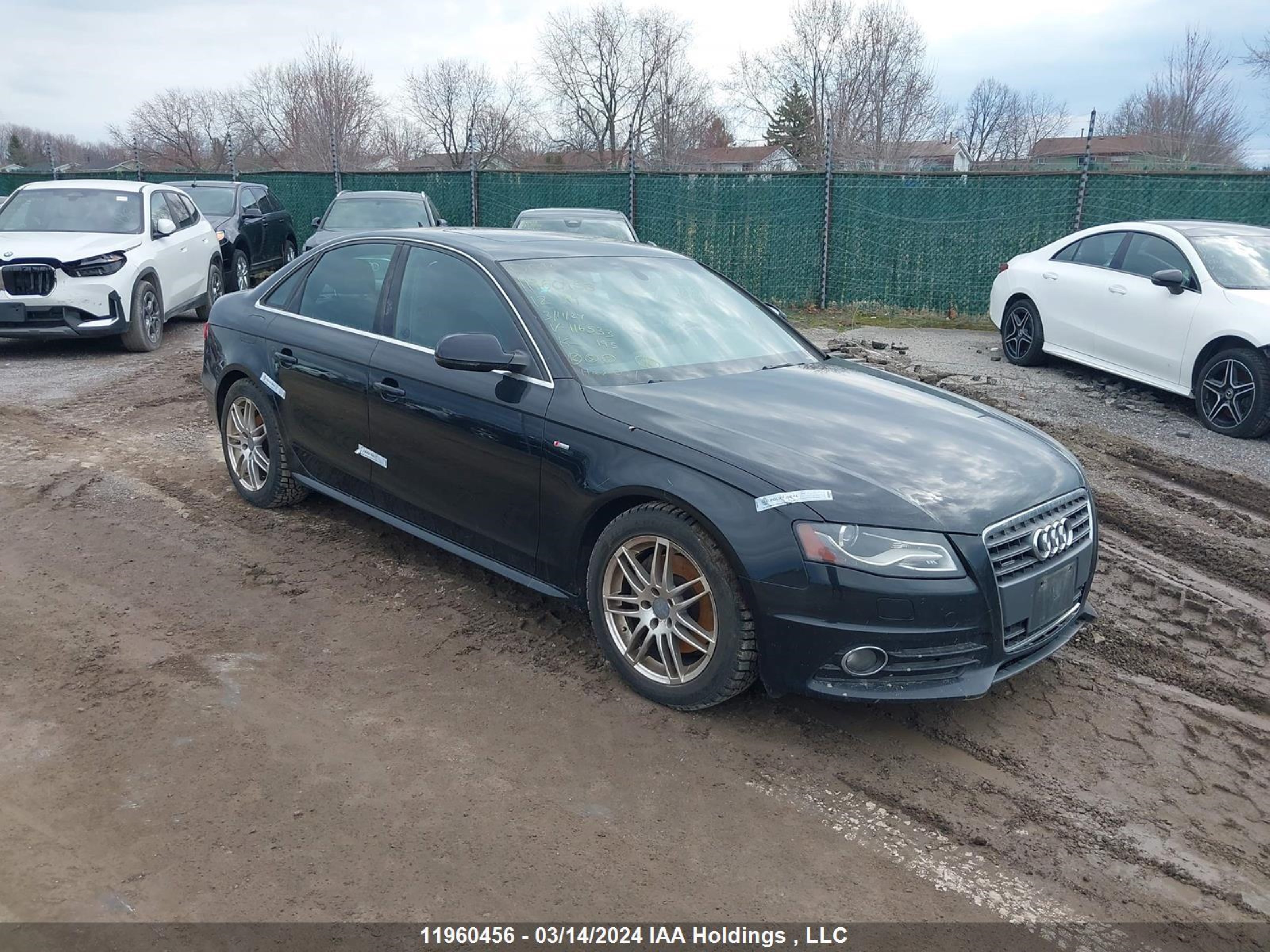 audi a4 2012 waumfcfl1ca116533