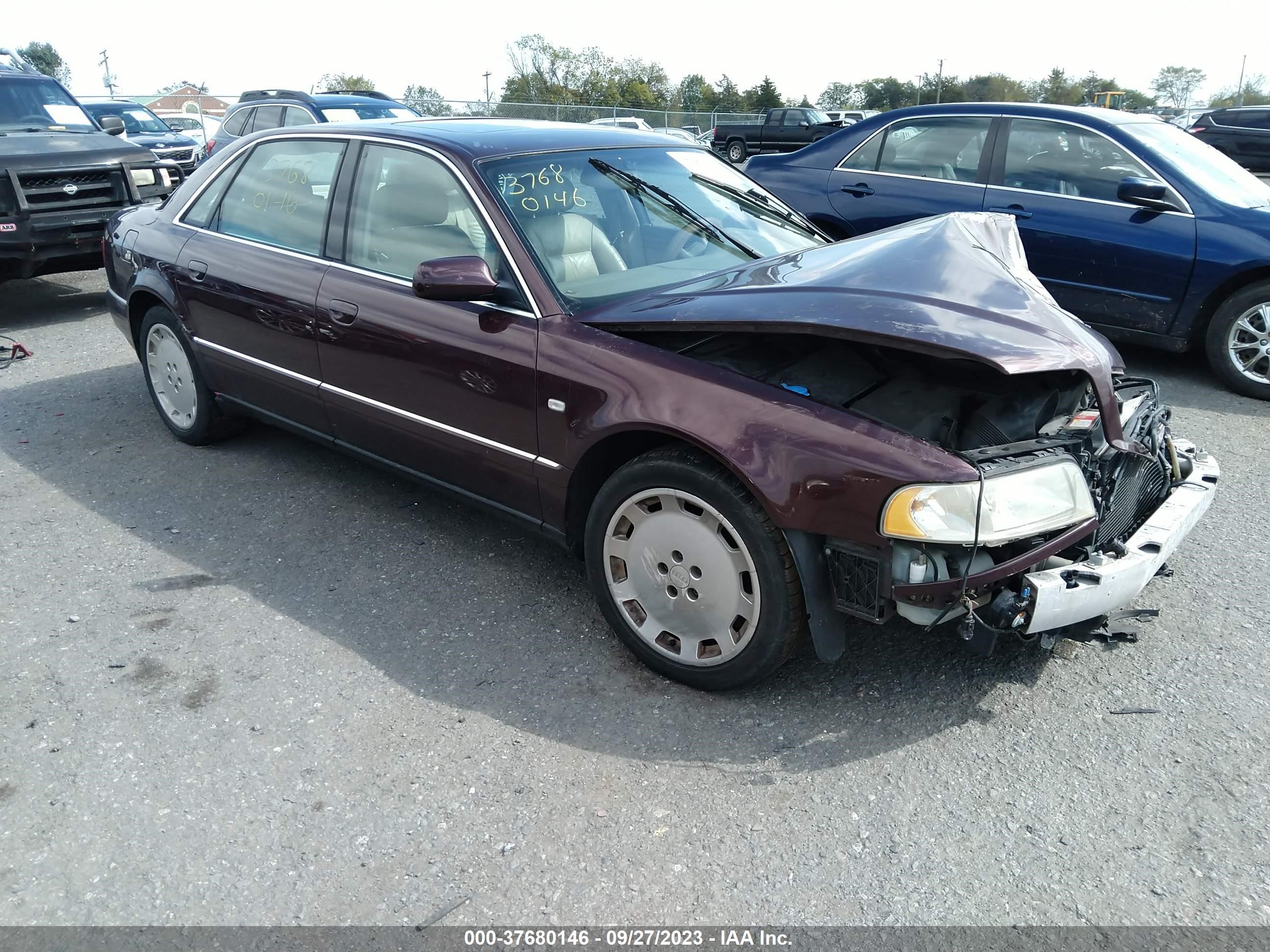 audi a8 2001 wauml54d91n009168