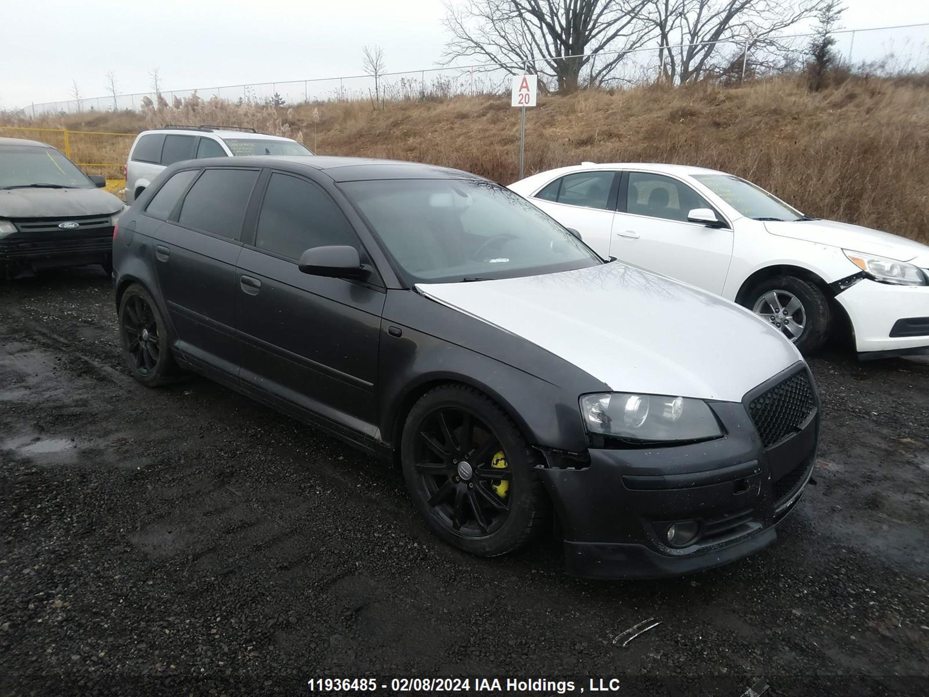 audi a3 2007 waunf78p87a016656