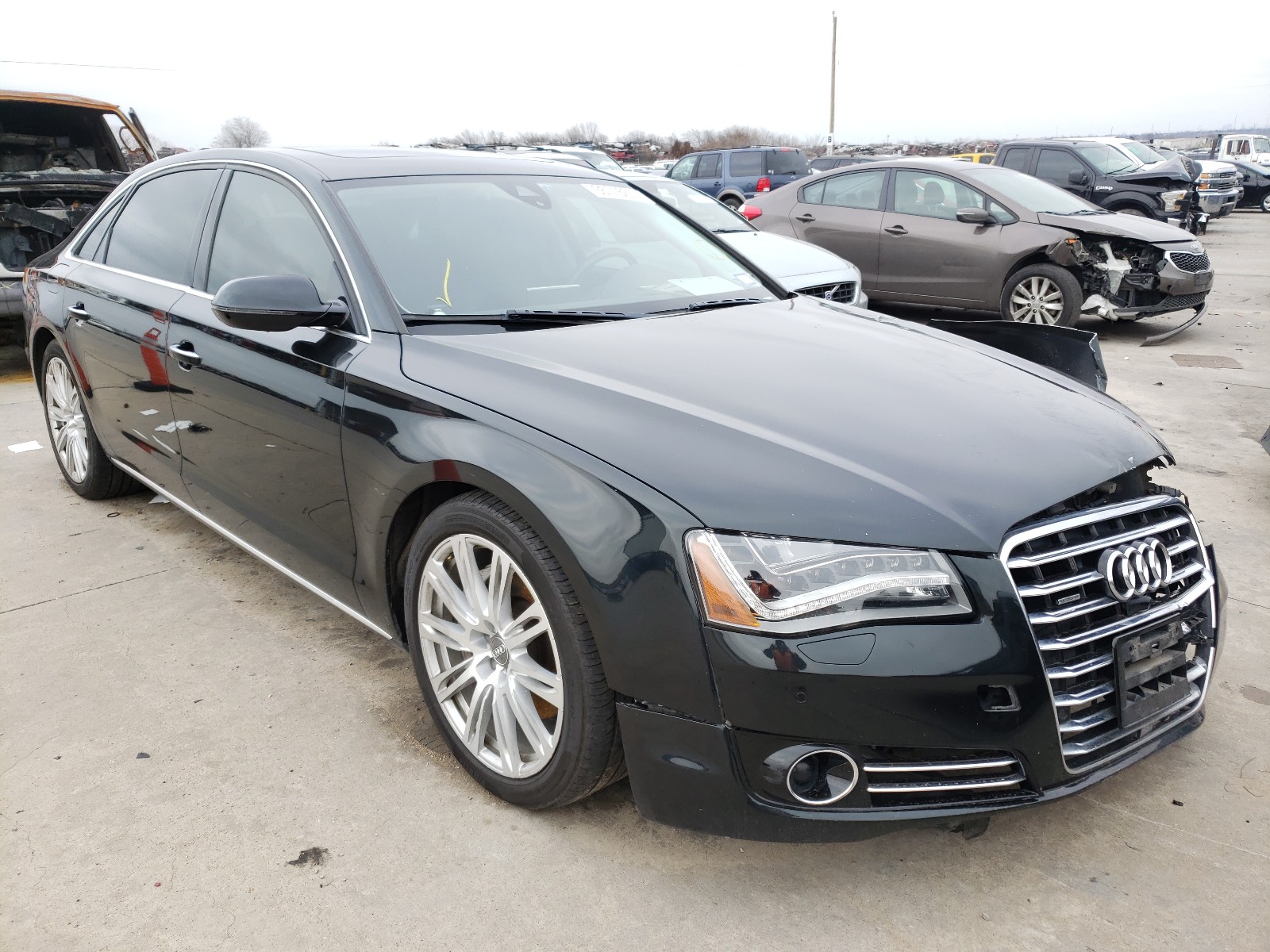 audi a8 2013 waurmafd4en004619