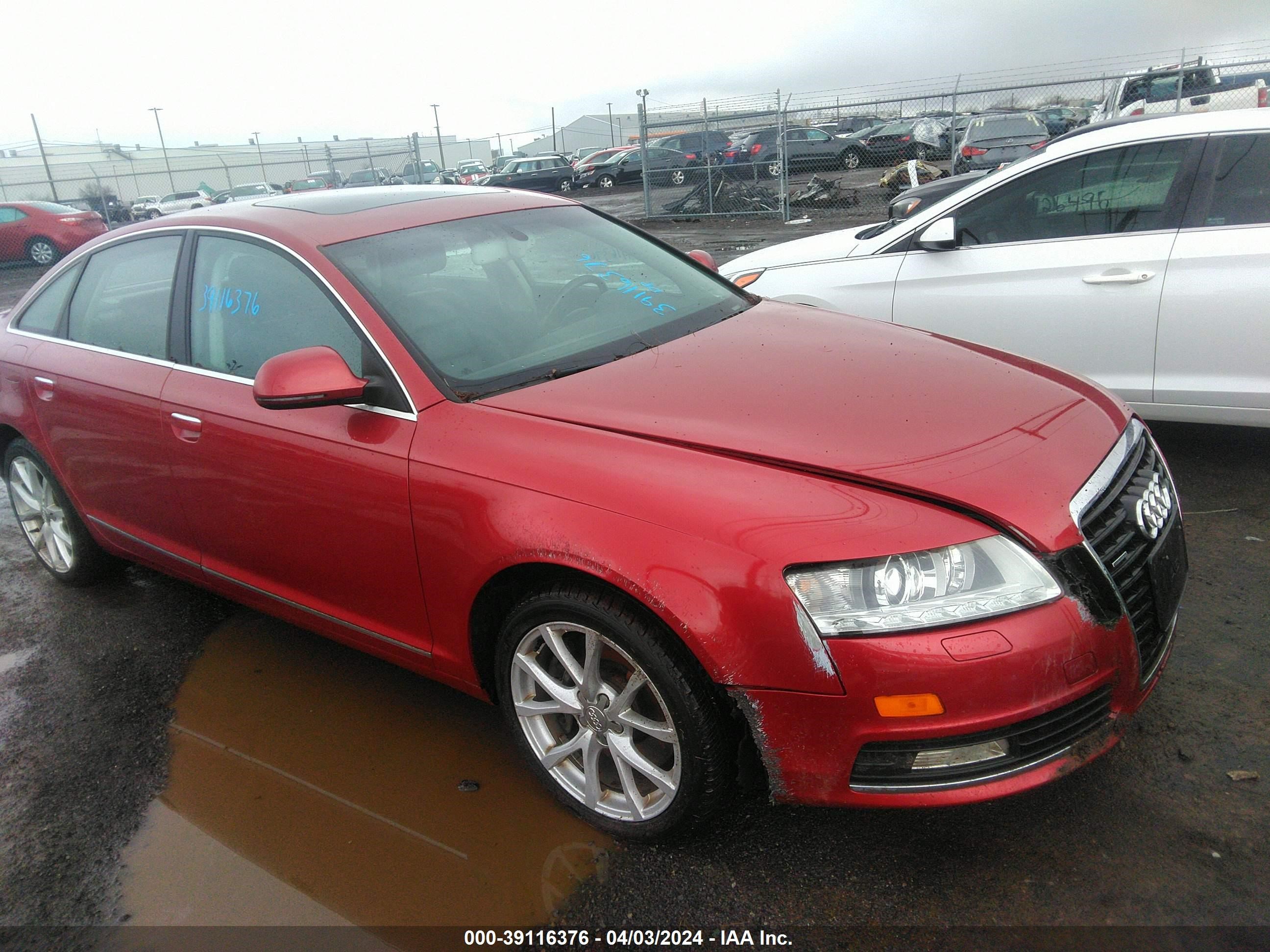 audi a6 2009 wausg74f89n020666