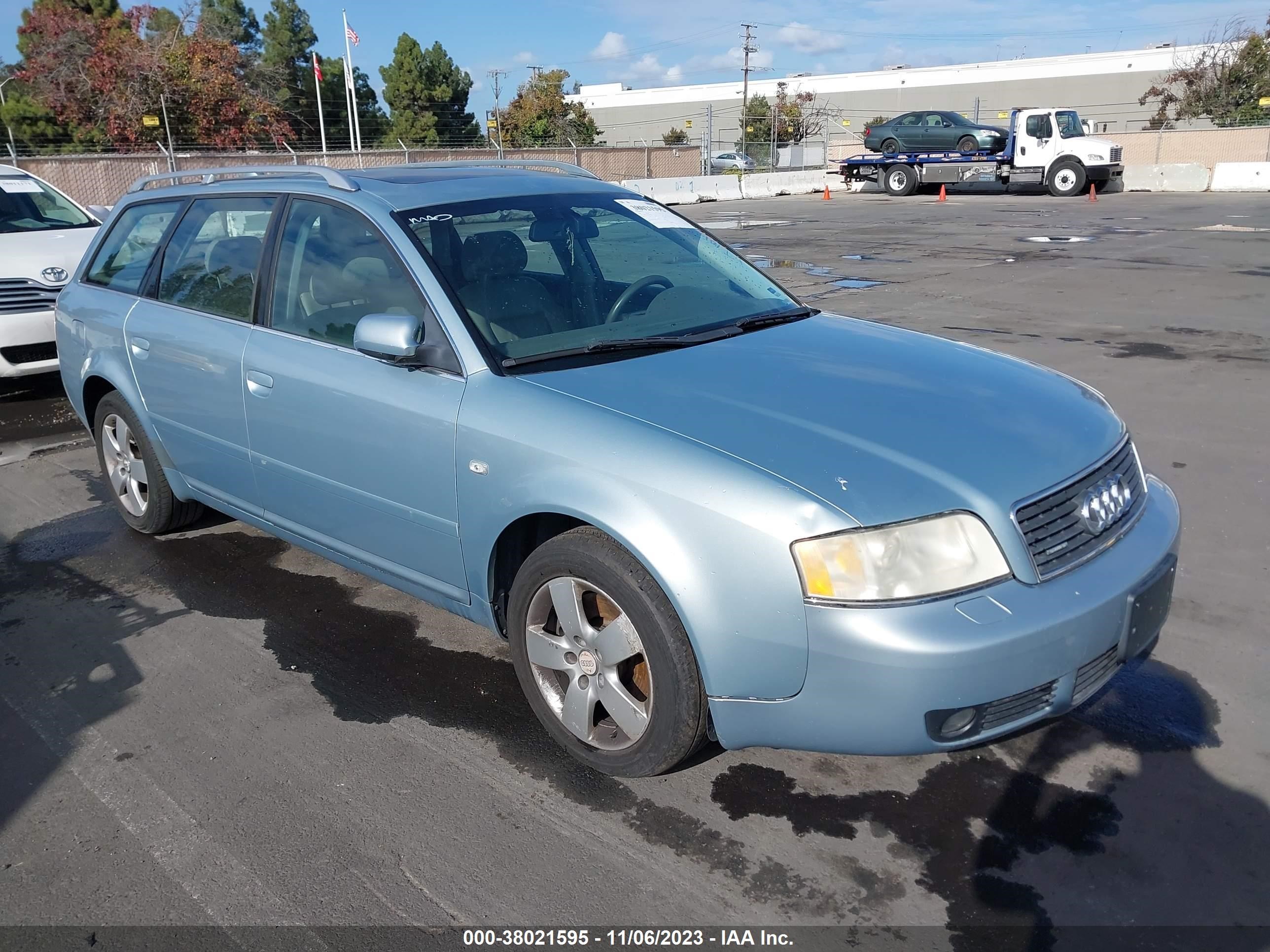 audi a6 2004 wauvt54b14n058677