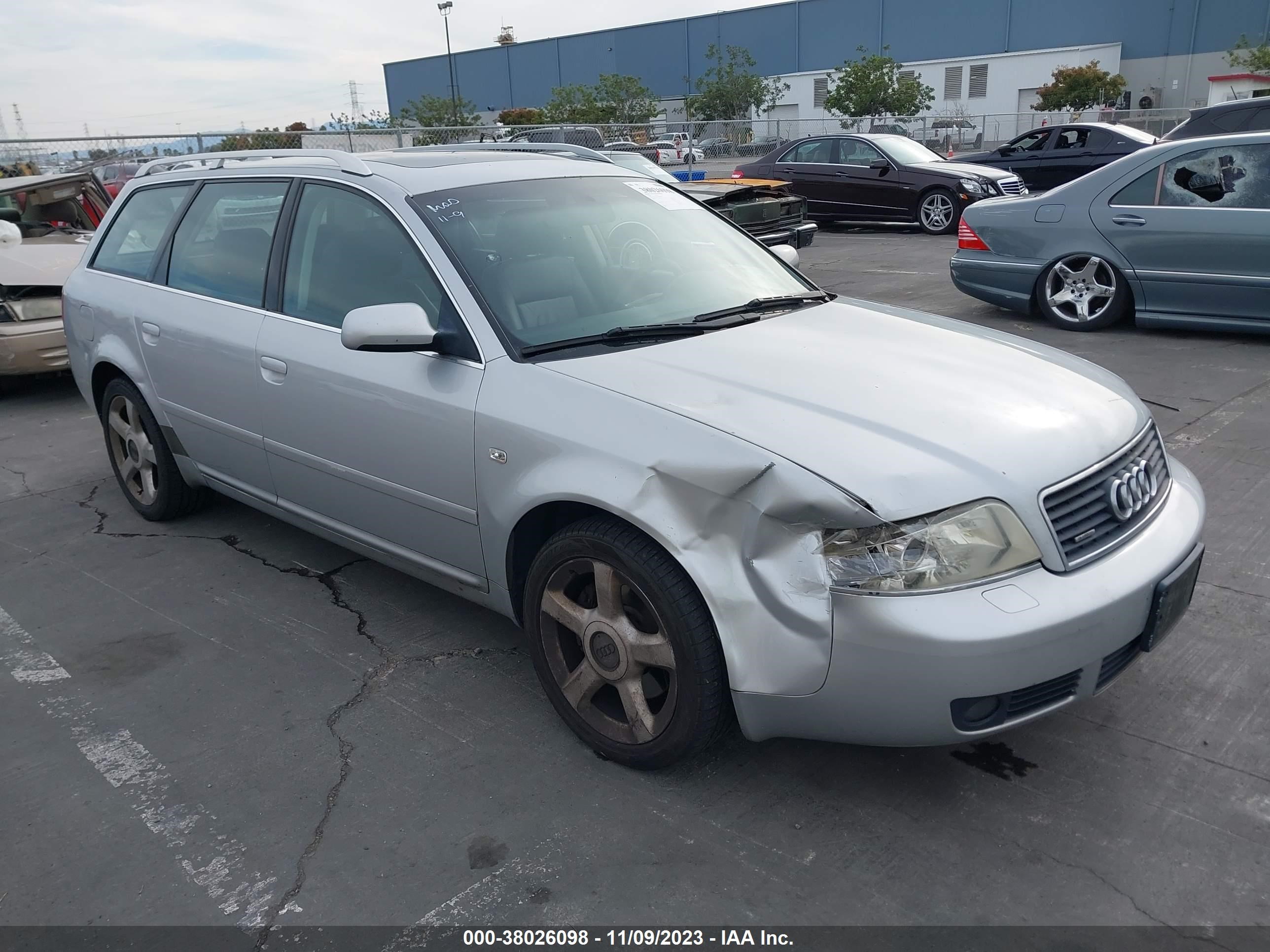 audi a6 2004 wauvt64b94n048341