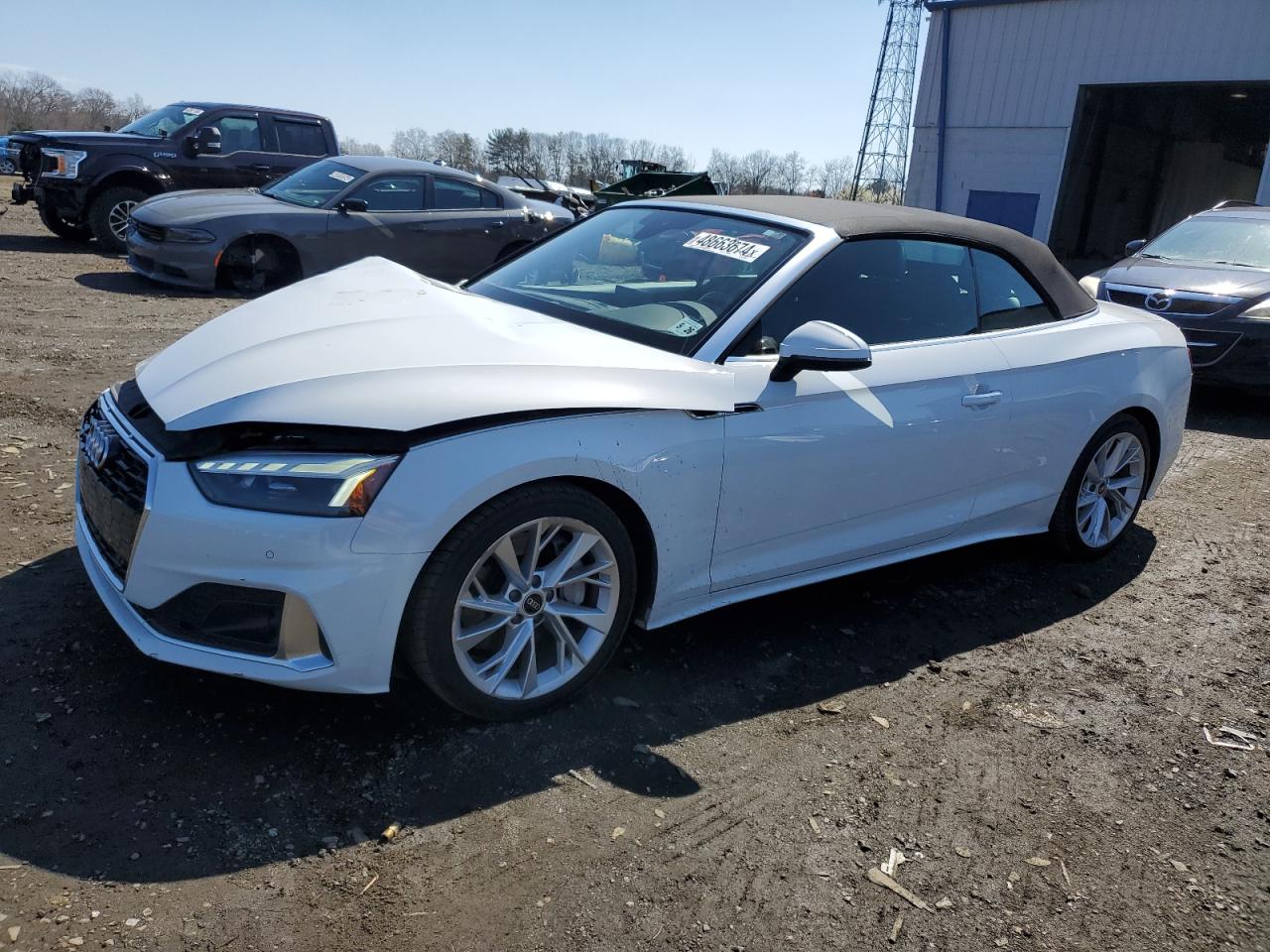 audi a5 2021 wauwagf55mn004876