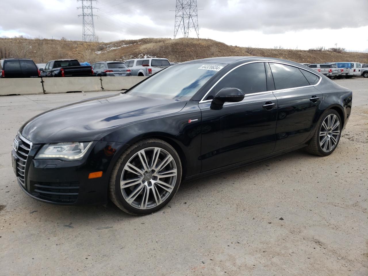 audi a7 2013 wauygafc2dn066318