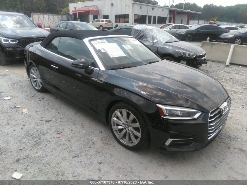 audi a5 2018 wauyngf52jn008232