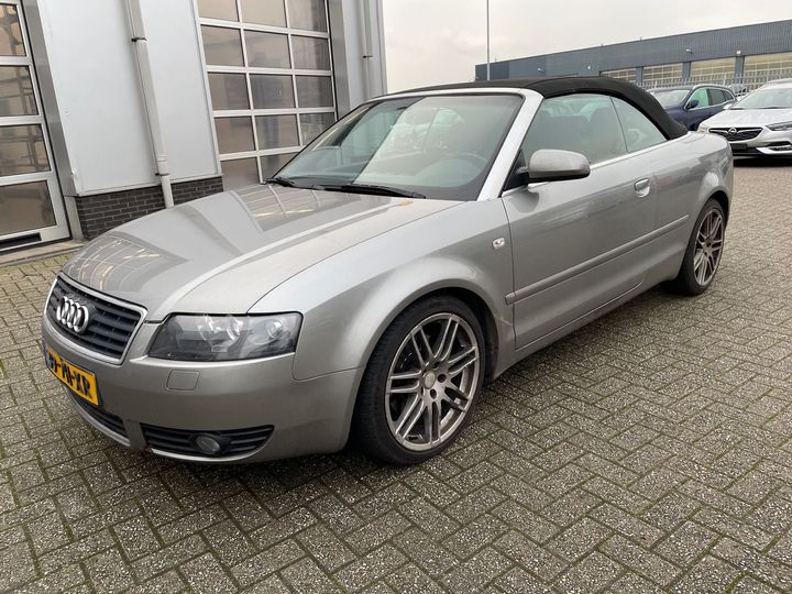 audi a4 cabriolet 2004 wauzzz8hx5k000575