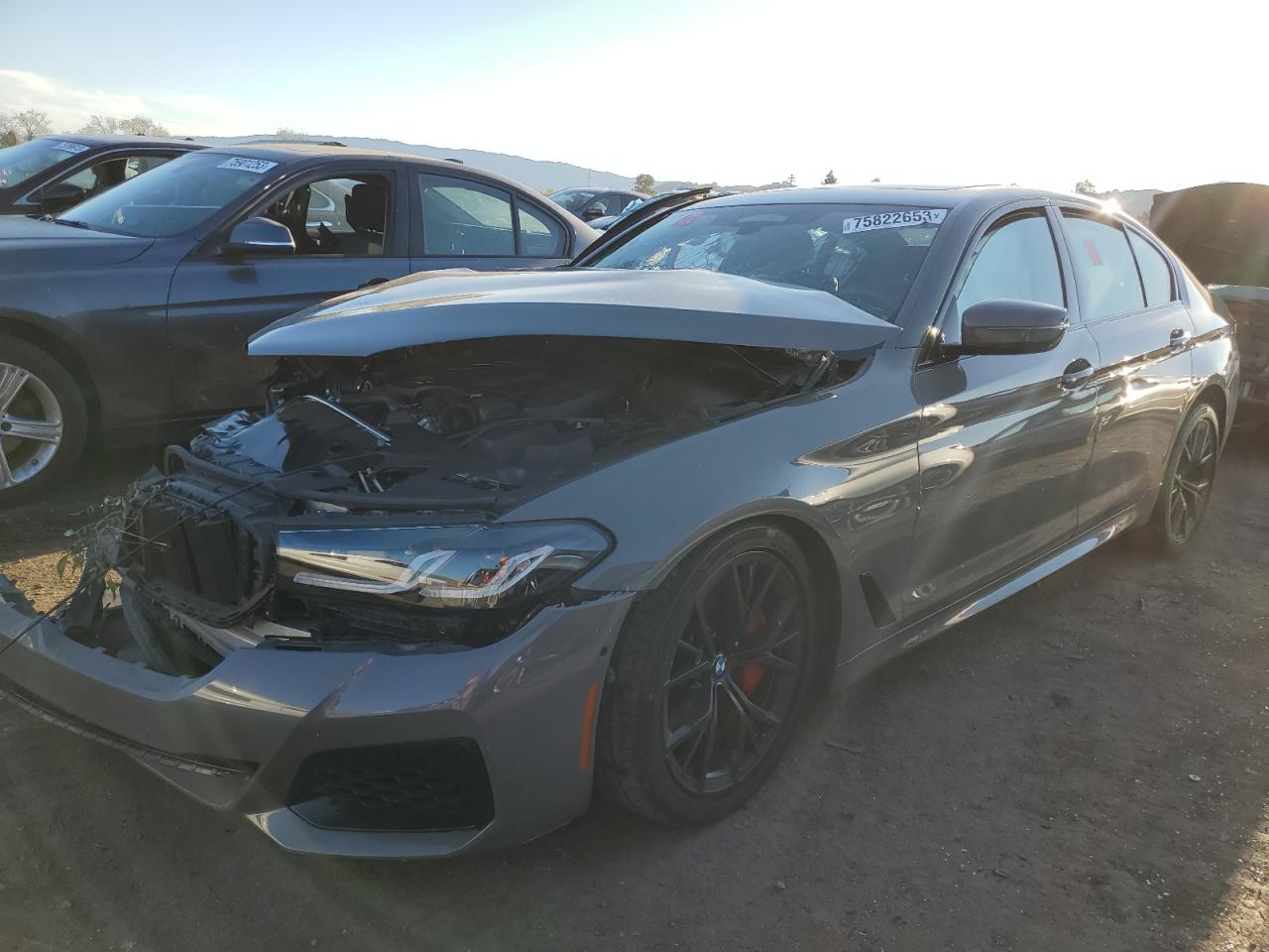 bmw m5 2022 wba13bk06ncj48418