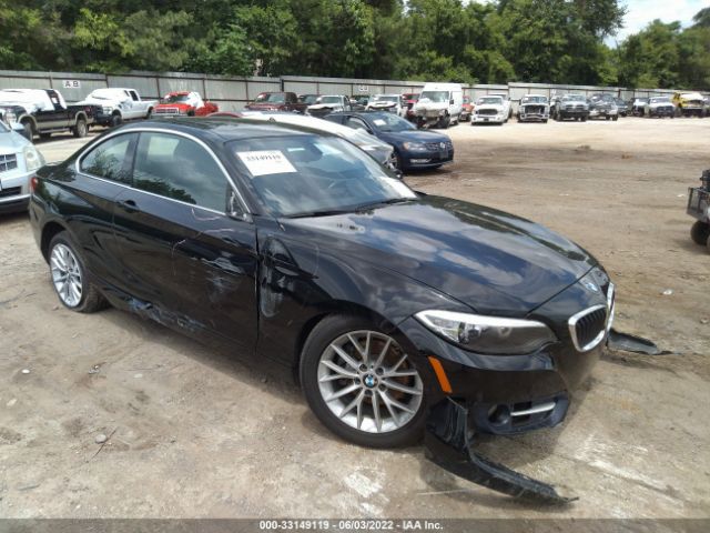 bmw 2 series 2016 wba1f9c55gv544678