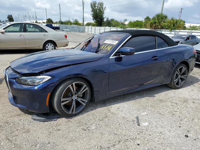 bmw 430i 2022 wba23at01ncj36335