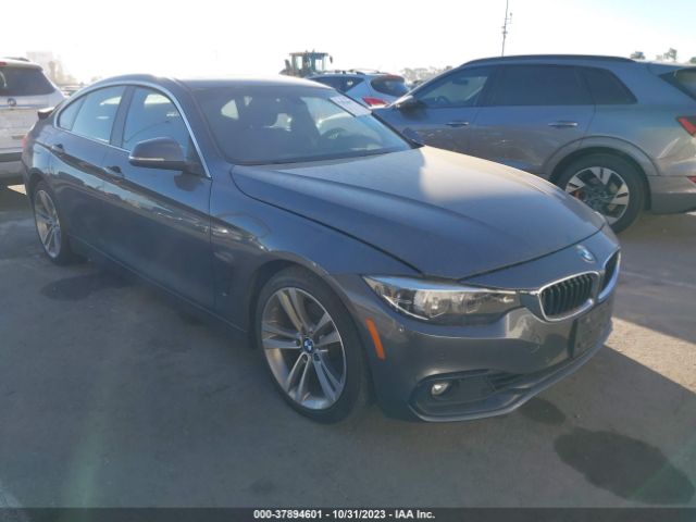 bmw 4 series 2018 wba4j1c51jbg75700