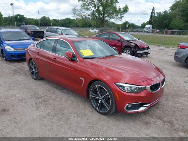 bmw 430i gran coupe 2018 wba4j1c51jbg79648