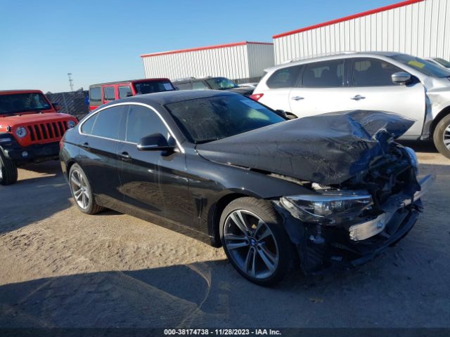 bmw 430i gran coupe 2019 wba4j1c55kbm16626