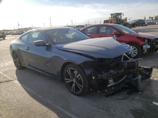 bmw 430i 2021 wba53ap01mcf36646