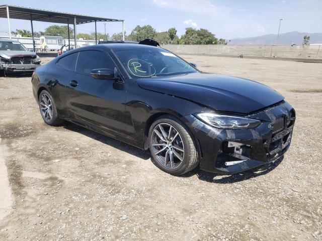 bmw 430i 2021 wba53ap09mcf75985