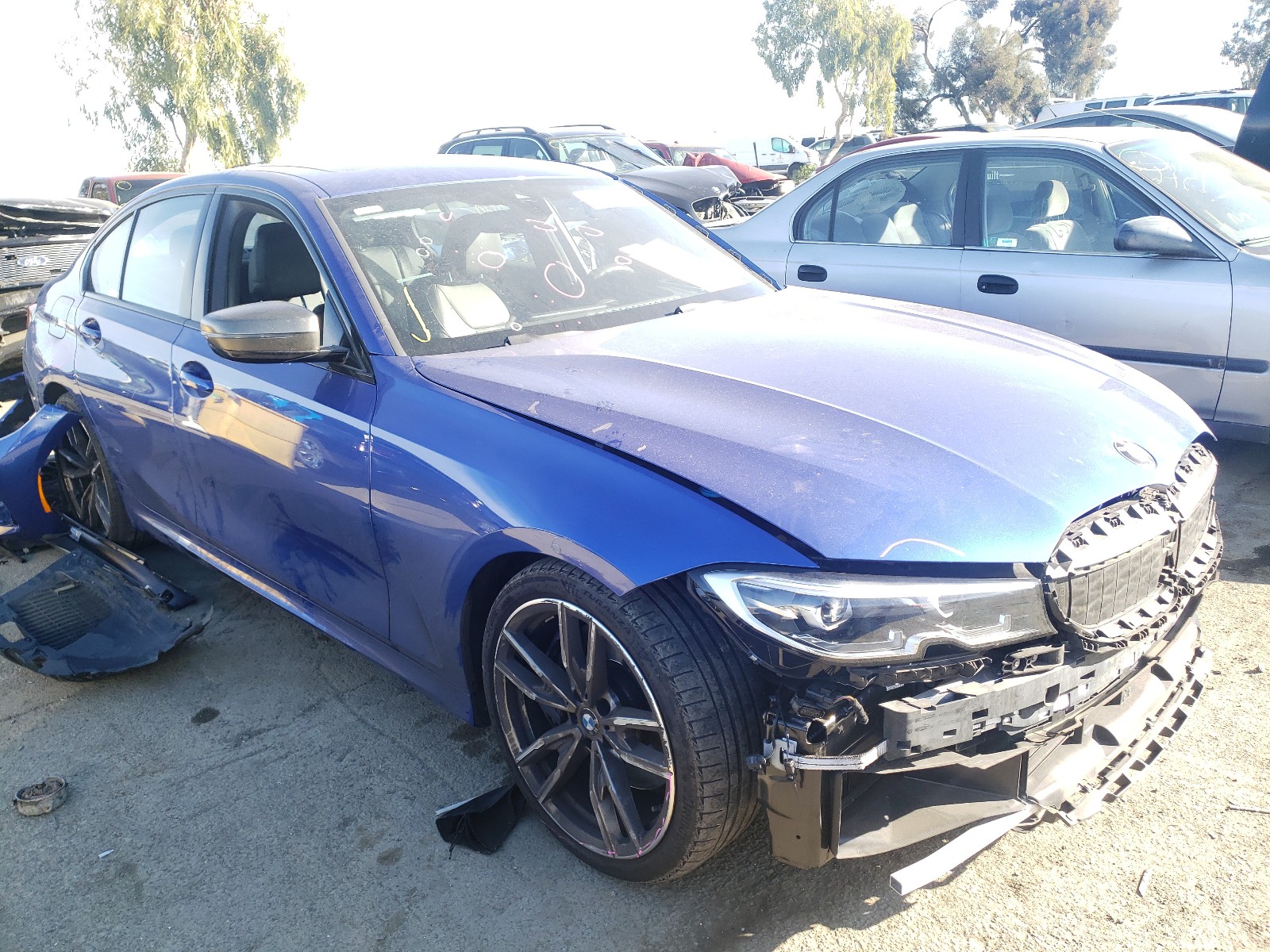 bmw m340i 2020 wba5u7c08lfh05449