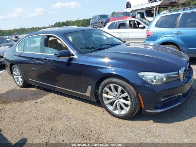 bmw 740i 2016 wba7e2c50gg548369