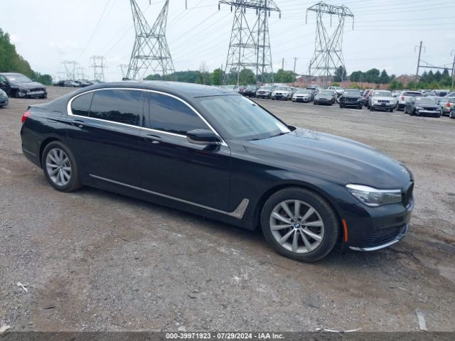 bmw 740i 2019 wba7e4c50kgv28370