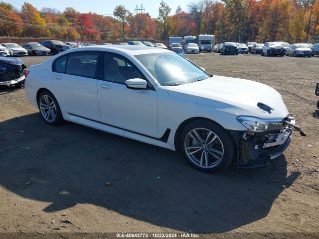 bmw 740i 2019 wba7e4c50kgv28496