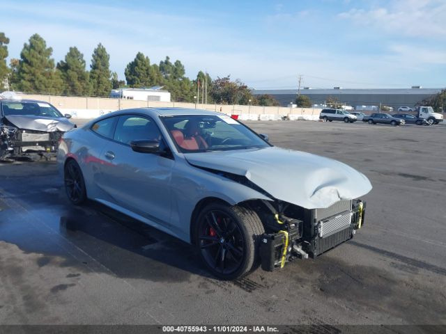 bmw m440i 2022 wba83ap06nck98322