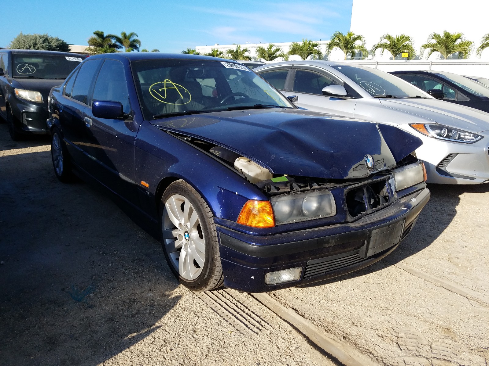 bmw 328 i auto 1997 wbacd4324vav48278