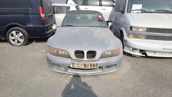 bmw z 3 1997 wbach71030la37247