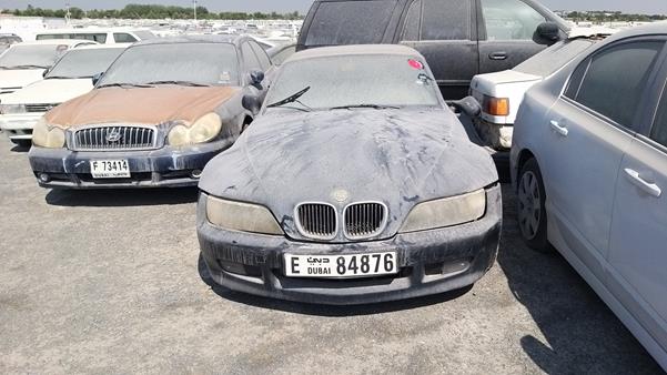 bmw z 3 1997 wbach71090la28245