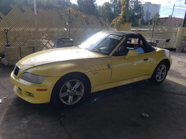 bmw z3 2.5 2001 wbacn33411lm02055