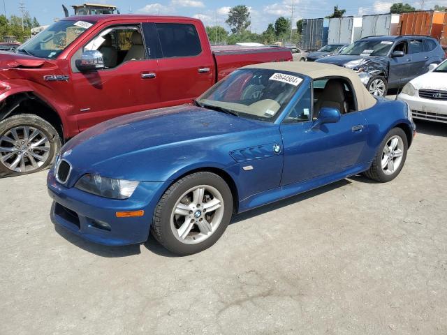 bmw z3 2.5 2001 wbacn33421lm01058