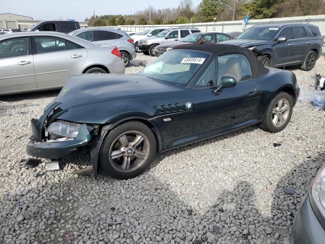 bmw z3 2.5 2001 wbacn33451lk48451