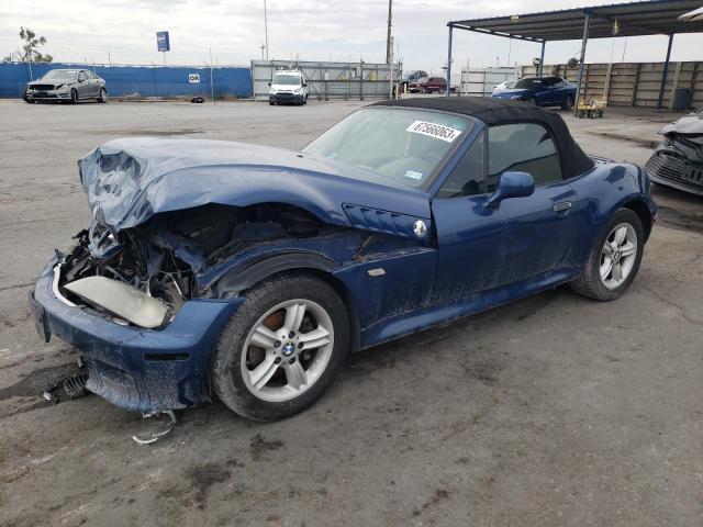 bmw z3 2.5 2001 wbacn33471lk45275