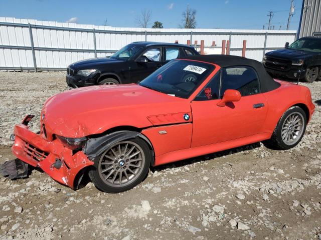 bmw z3 3.0 2001 wbacn53421ll49040