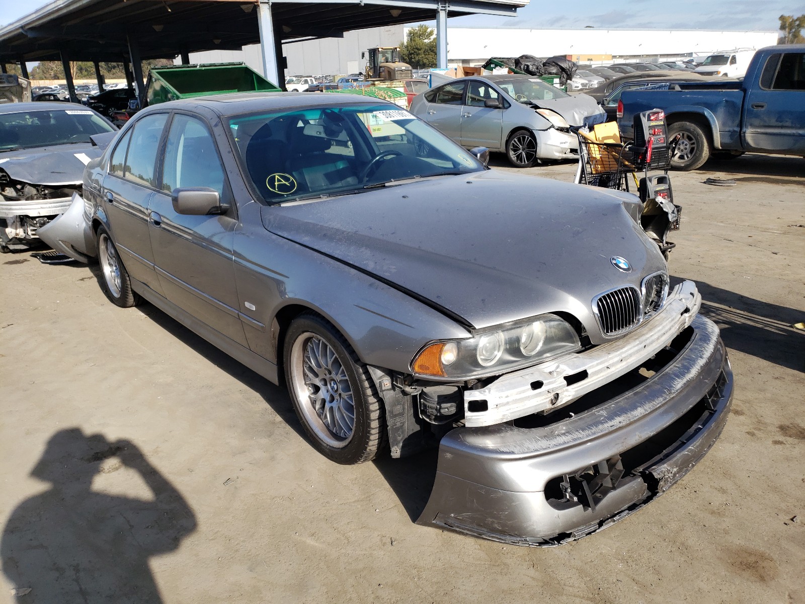 bmw 530 i auto 2003 wbadt63493ck42702