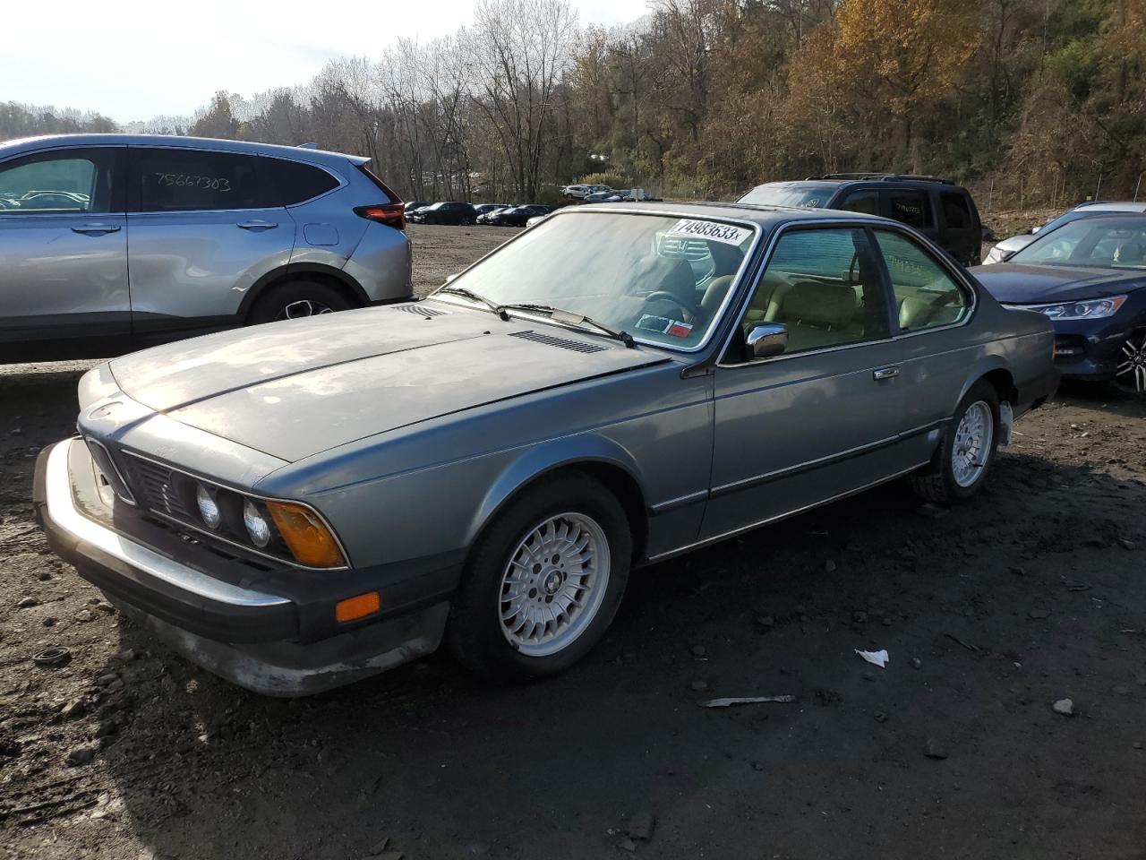 bmw 6 series 1987 wbaec8400h0614349