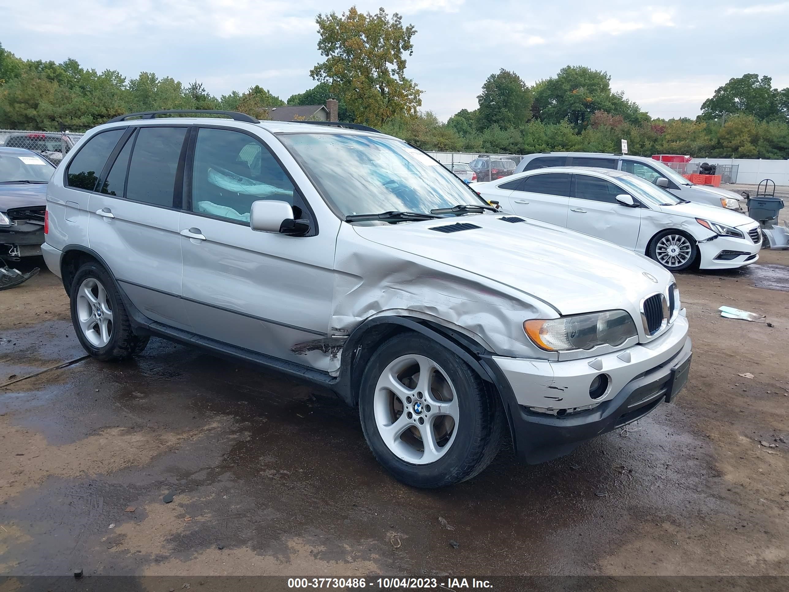 bmw x5 2001 wbafa53501lm87225