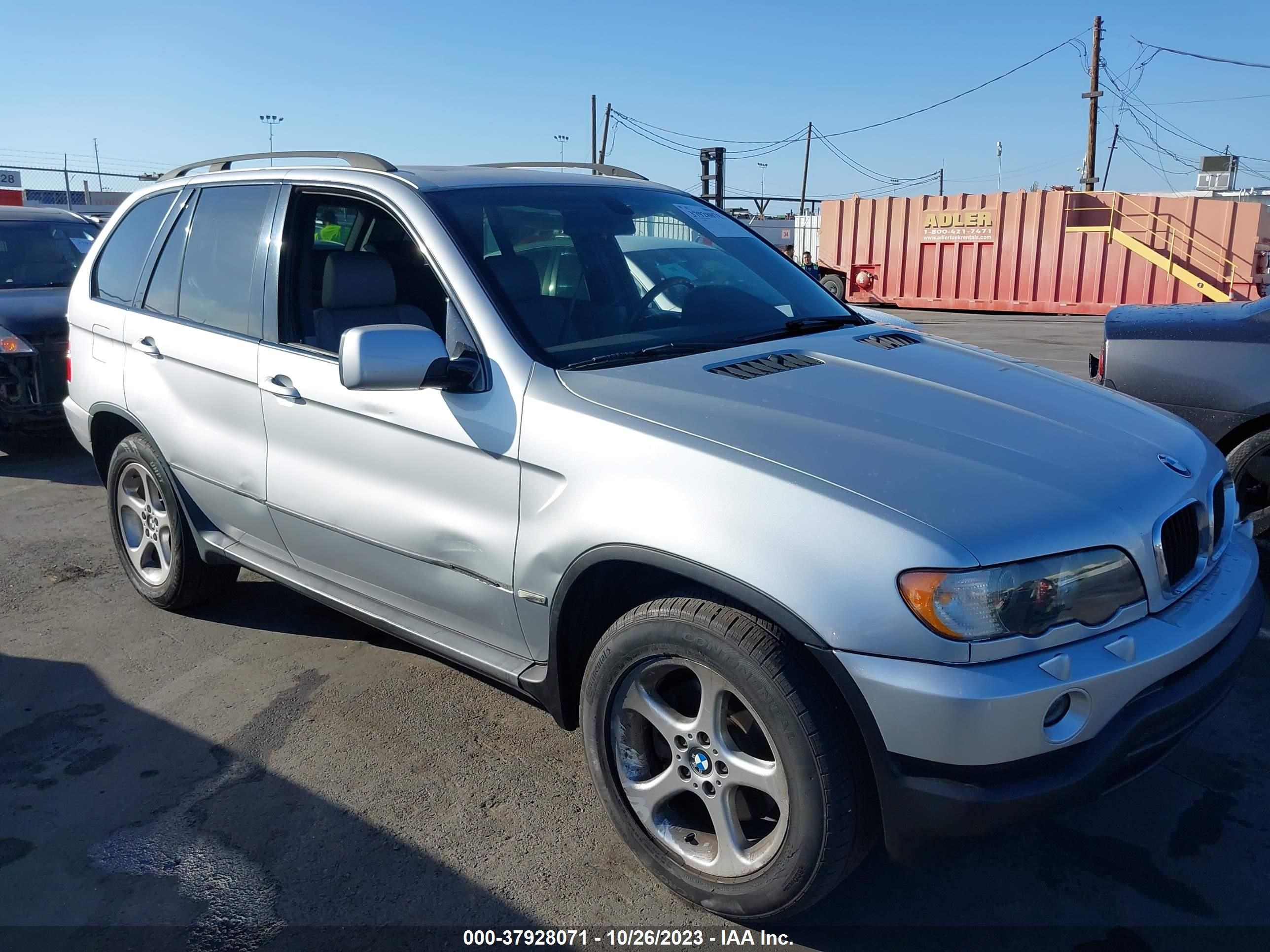 bmw x5 2001 wbafa53521lm72368