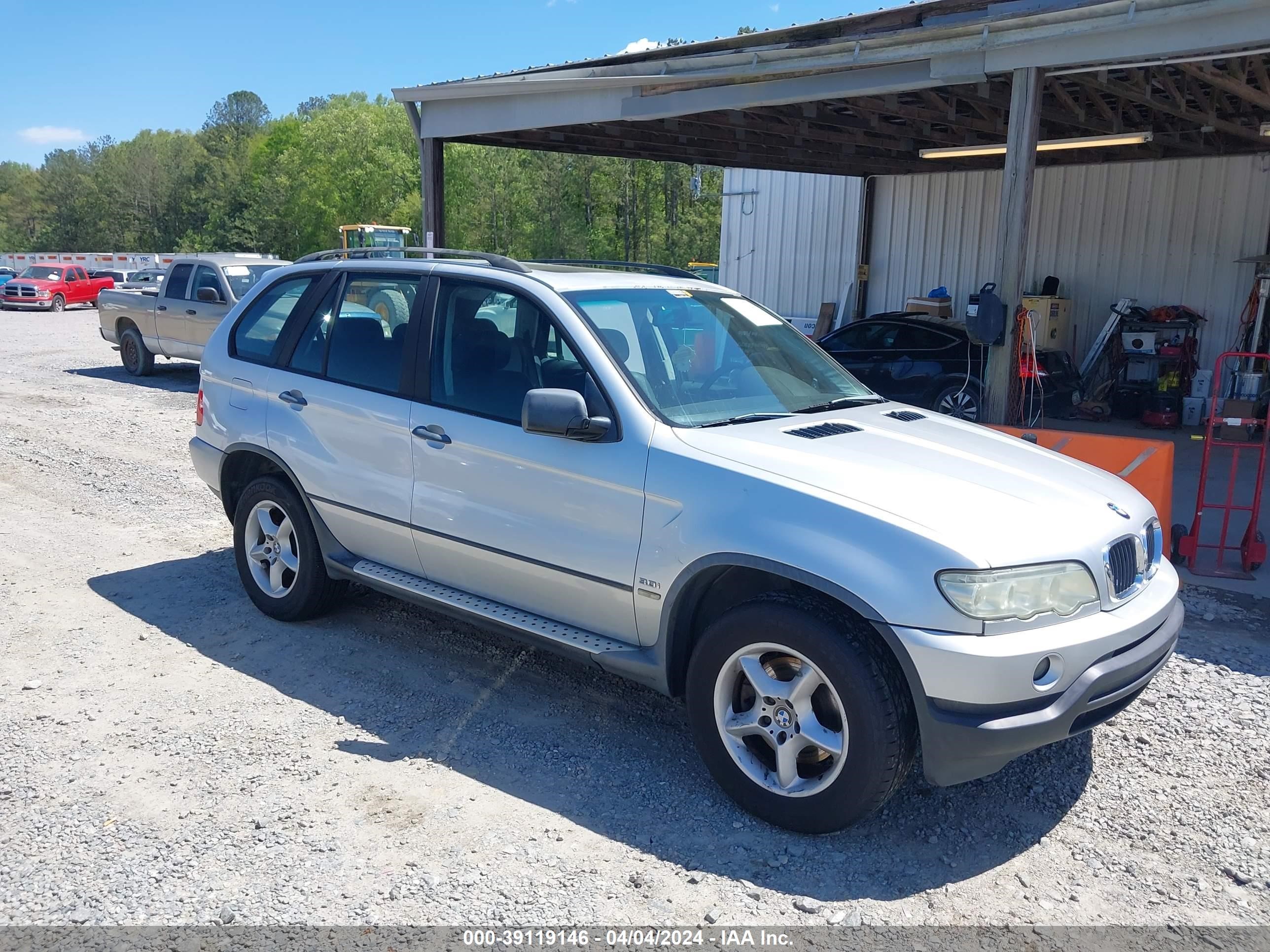 bmw x5 2001 wbafa53561lm72115