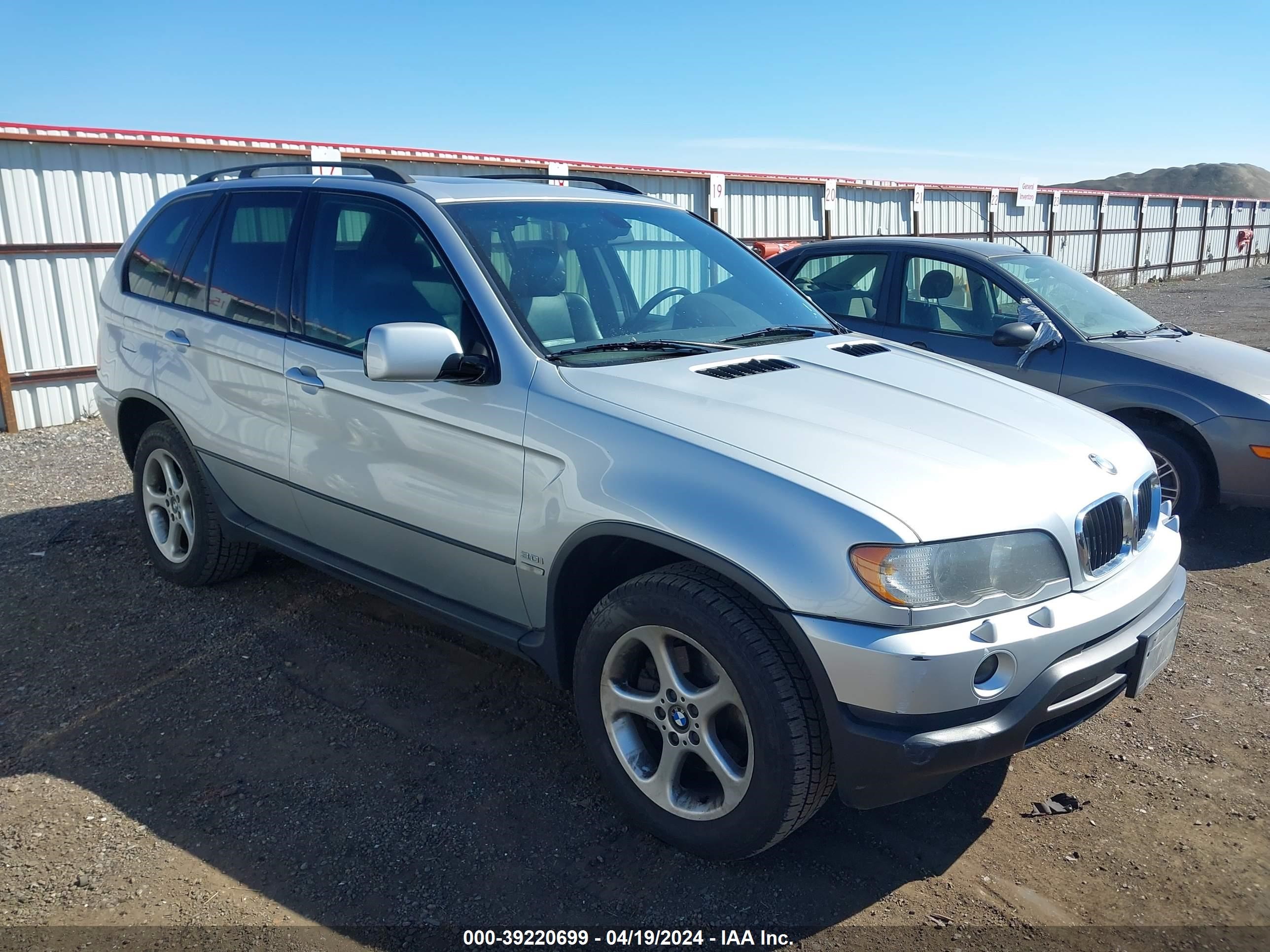 bmw x5 2001 wbafa53581lm89188