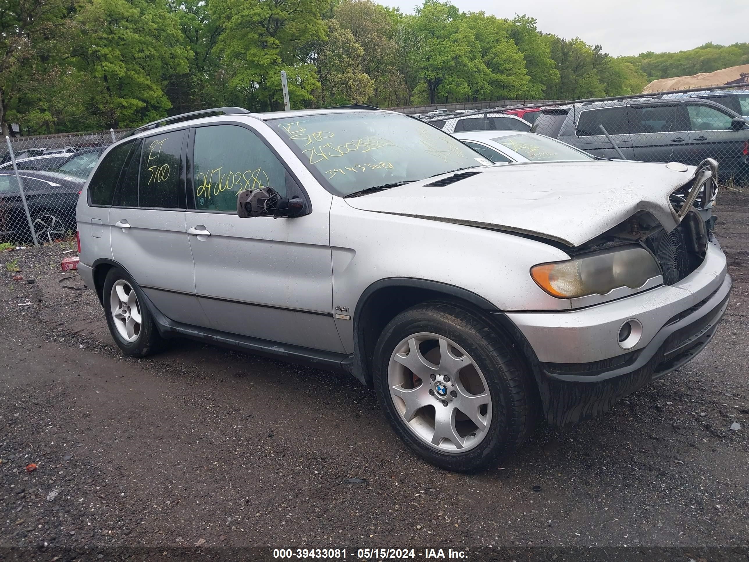 bmw x5 2001 wbafb33551lh07902