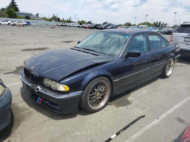 bmw 740 i auto 2001 wbagg83491dn82503