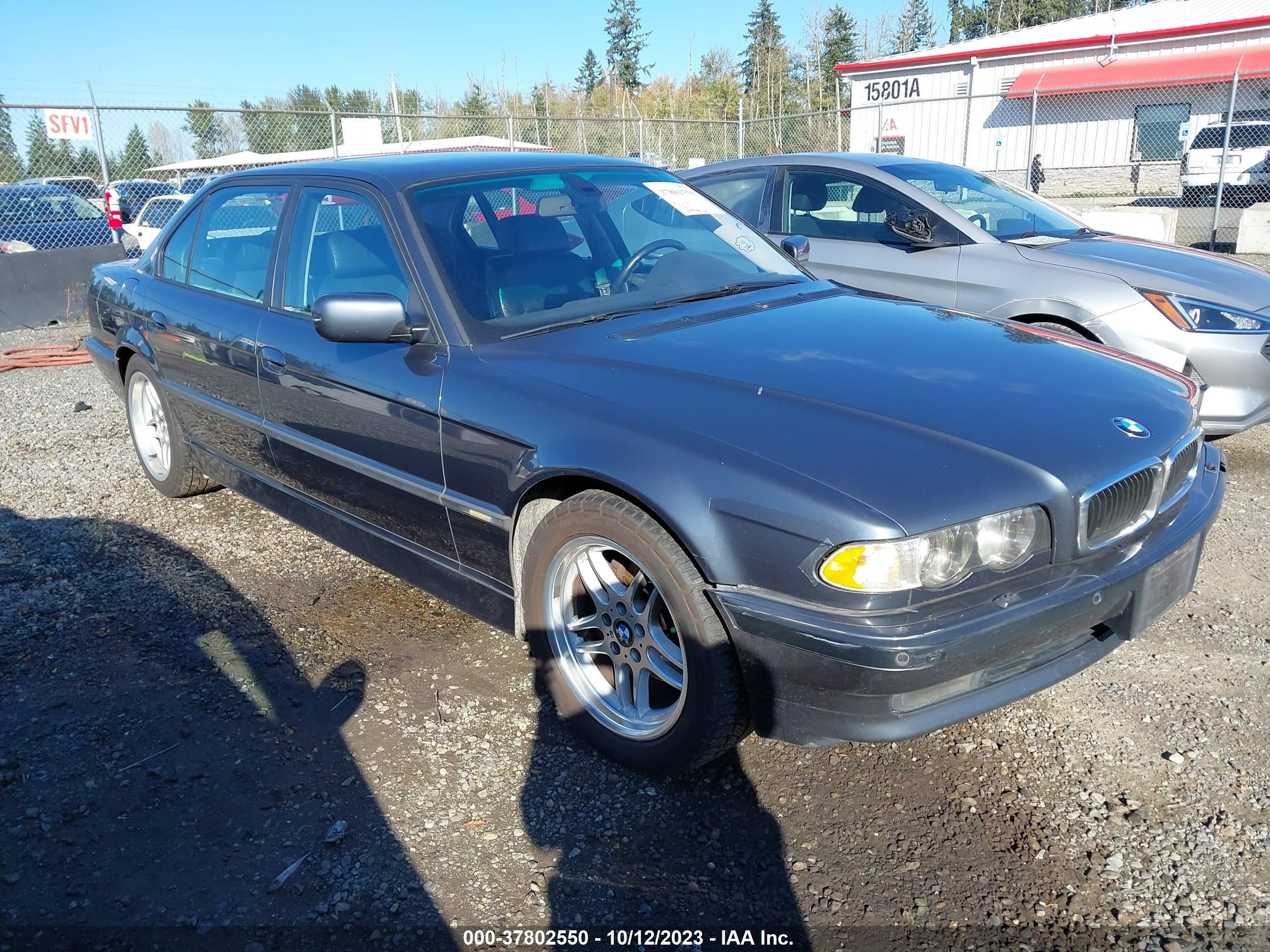 bmw 7er 2001 wbagh83461dp19166