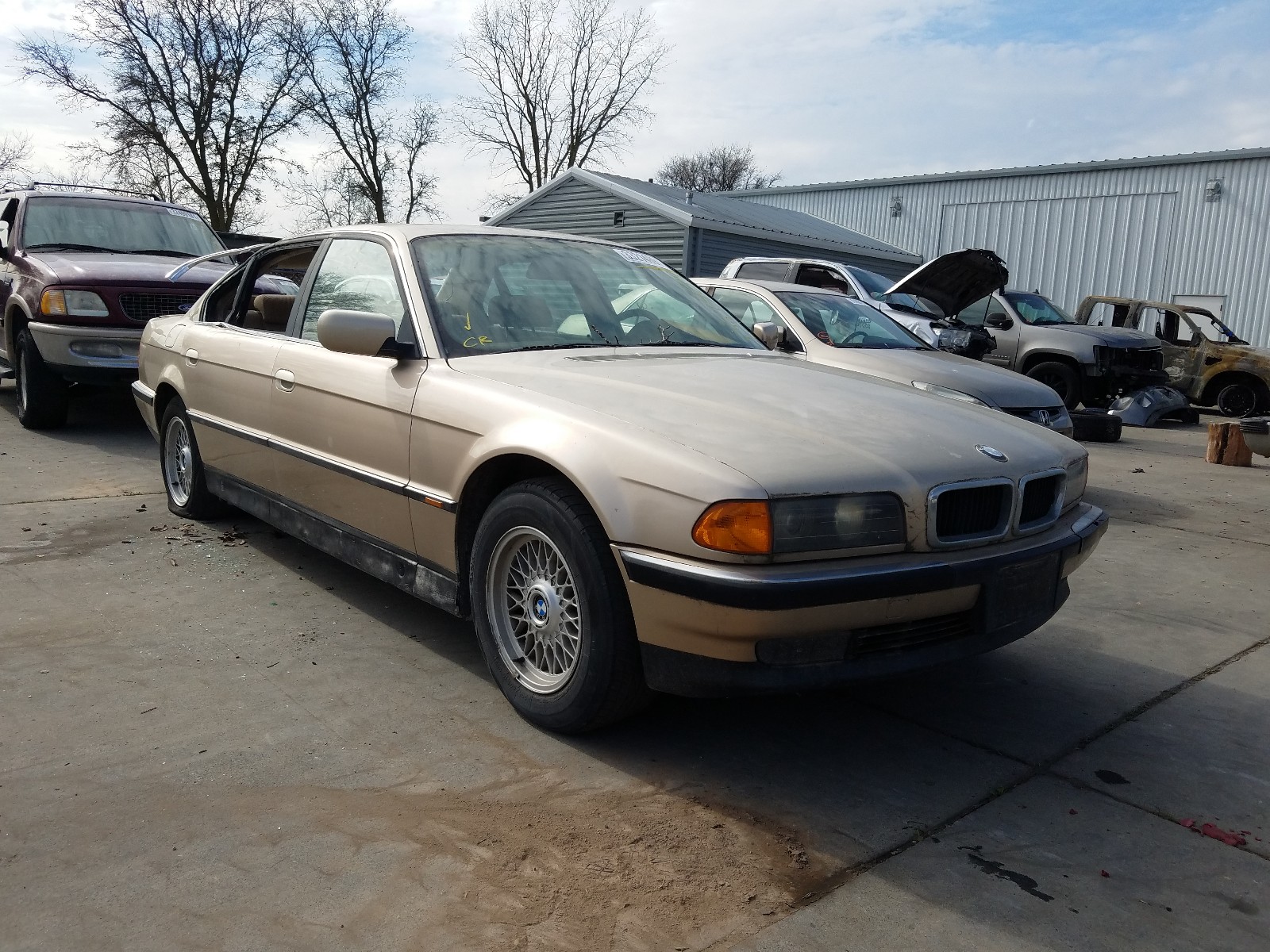 bmw 740 il 1996 wbagj8328tdl38828