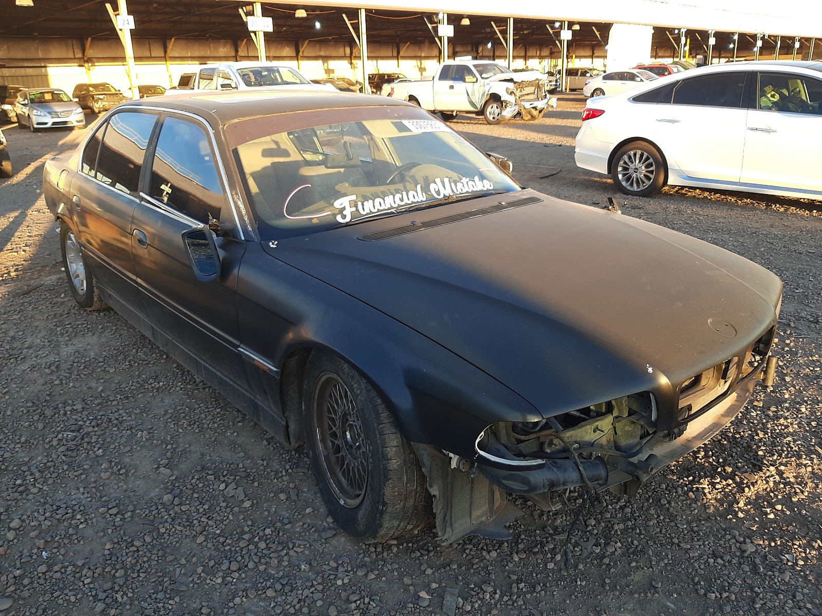 bmw 740 il 1996 wbagj8329tdl37669