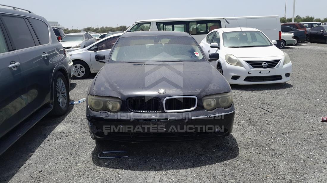 bmw 745 i 2002 wbagl41080dl87284