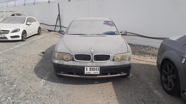 bmw 745 i 2002 wbagl61020dm57907